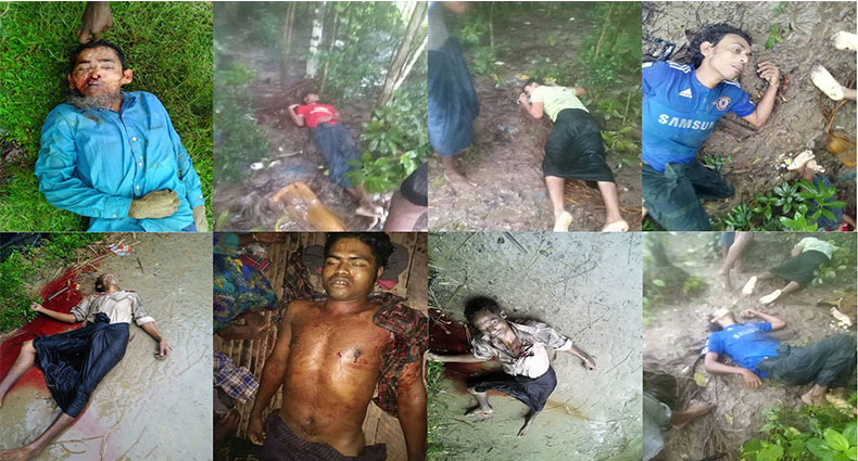 মিয়ানমারে ২৫ রোহিঙ্গাকে গুলি করে হত্যা