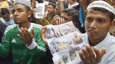 ৫ দিনে ৭০ রোহিঙ্গা মুসলিমকে হত্যা