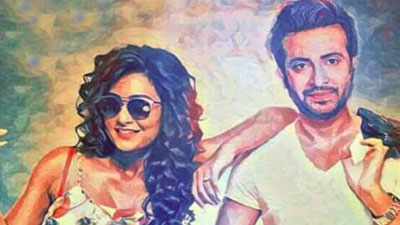 কক্সবাজারে শাকিব-শুভশ্রীর ‘নবাব’