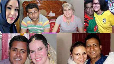 ফেসবুক প্রেমে এদেশে ছুটে আসছেন বিদেশিনীরা