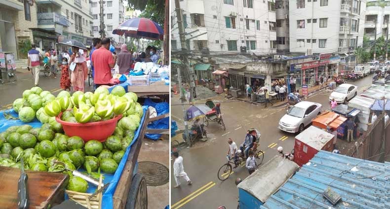 দুনিয়া উল্টে গেলেও উত্তরা ৯ নং সেক্টরের ফুটপাত দখলমুক্ত করা সম্ভব নয়!