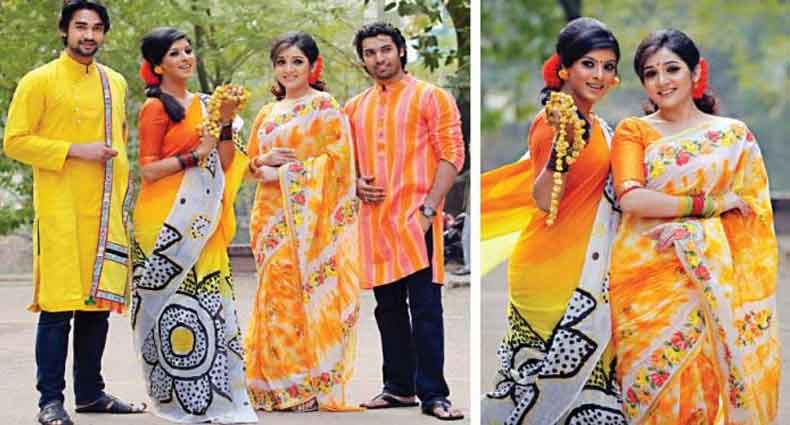 পহেলা বৈশাখের শাড়ি