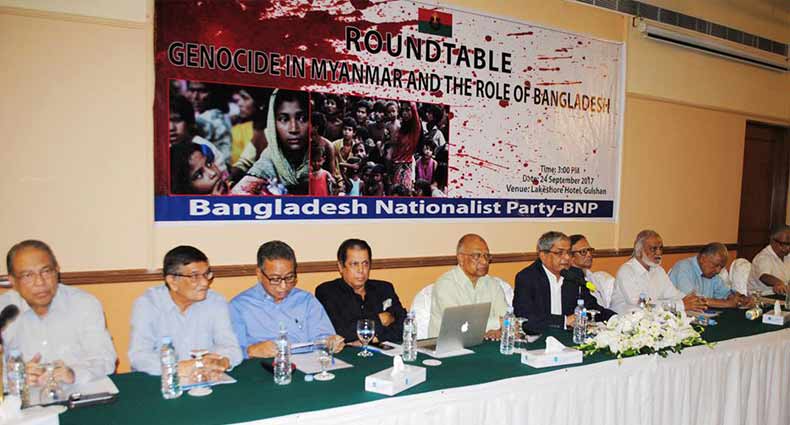 রোহিঙ্গা ইস্যু: বাংলাদেশকে সামরিক শক্তি দেখাতে হবে