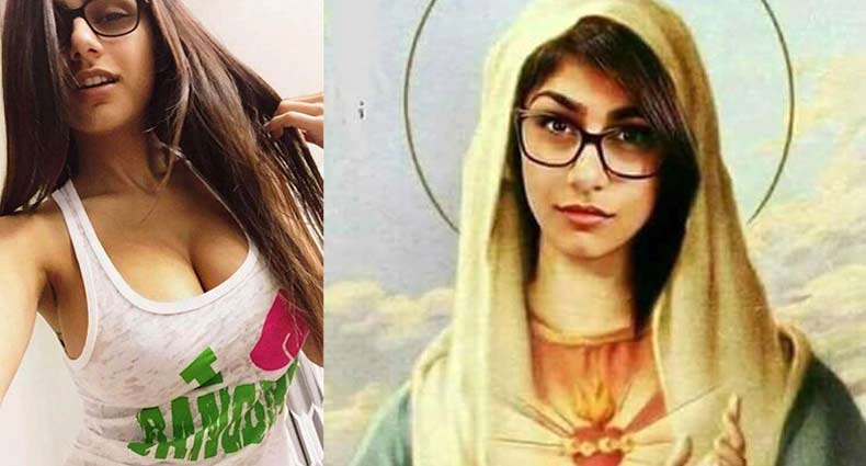 নতুন সাজে পর্নস্টার মিয়া খলিফা