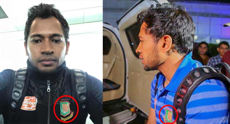 নামাজের সময় বাঘের ছবি ঢেকে বিতর্কে মুশফিক