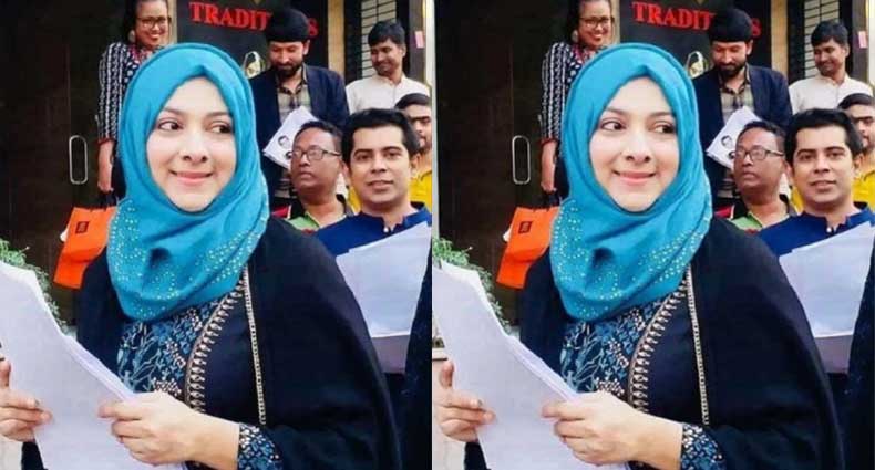 ধানের শীষের পক্ষে প্রচারনায় শেখ হেলালের মেয়ে