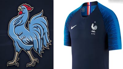 ফ্রান্সের জার্সিতে কেন মুরগির ছবি থাকে?