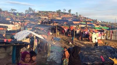 রোহিঙ্গা ক্যাম্পে বন্য হাতির আক্রমণ, নিহত ২