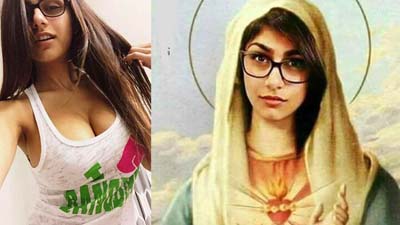 নতুন সাজে পর্নস্টার মিয়া খলিফা