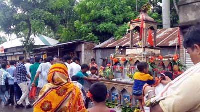 ১১৬ বছরের ঐহিত্যবাহী রথযাত্রায় মিলন মেলা