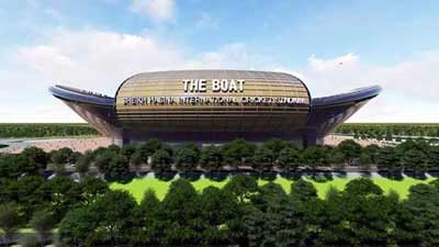 পূর্বাচলে ‘দ্য বোট’ শেখ হাসিনা আন্তর্জাতিক ক্রিকেট স্টেডিয়াম