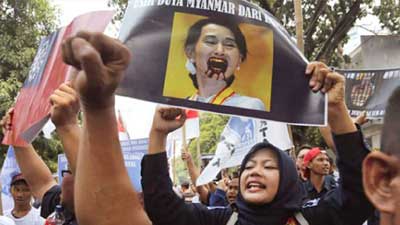 বিশ্বজুড়ে মিয়ানমার বয়কটের ডাক