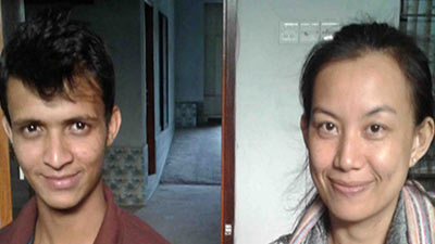 এবার প্রেমের টানে নওগাঁয় থাই তরুণী