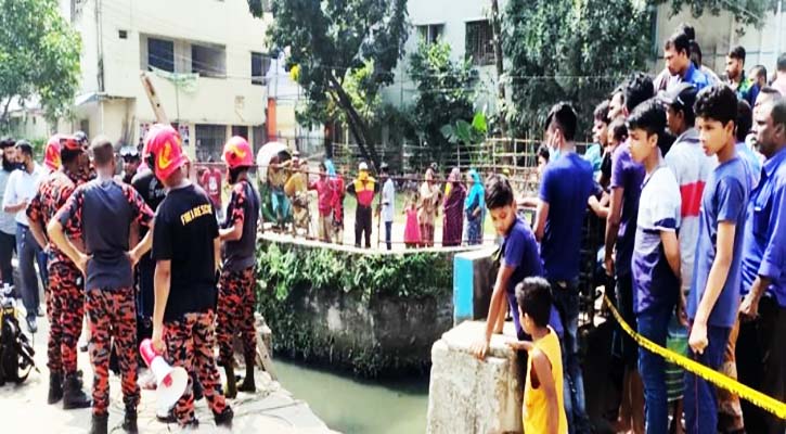 মিরপুরে সুয়ারেজ খালে পড়ে এক ব্যক্তি নিখোঁজ