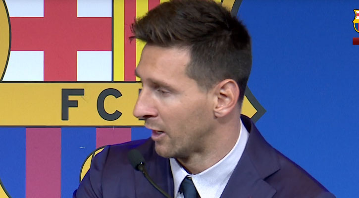 পিএসজিতে যোগ দিচ্ছেন, এমন প্রশ্নে যা বললেন মেসি