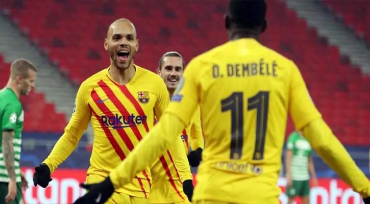 মেসি বিহীন বার্সার সহজ জয়