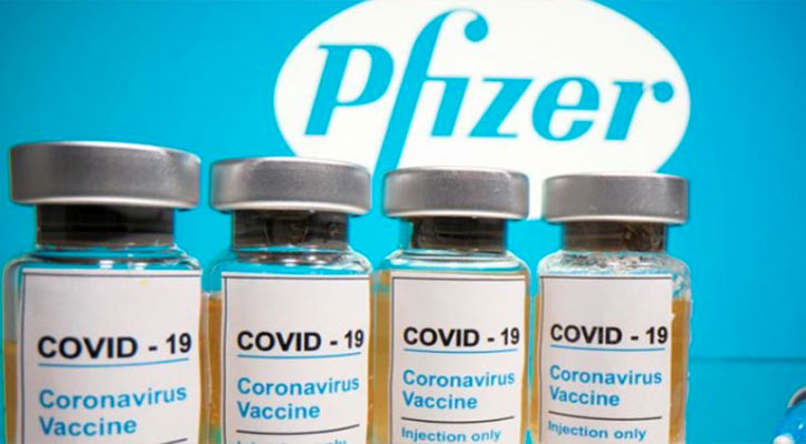 ফাইজারের ভ্যাকসিন পরিবহন শুরু
