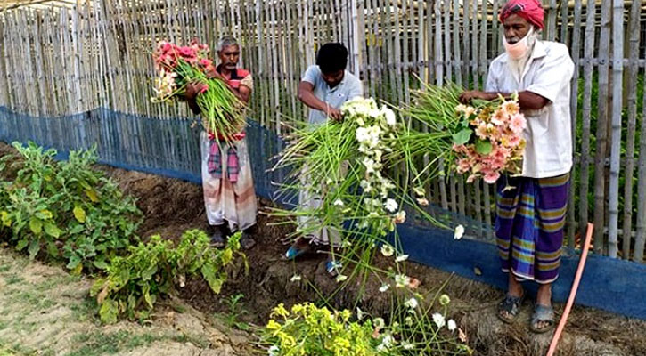 করোনার দ্বিতীয় ঢেউয়ে ফুলচাষিদের দুরবস্থা