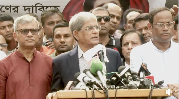 মৃত্যুর সঙ্গে লড়ছেন খালেদা জিয়া: ফখরুল