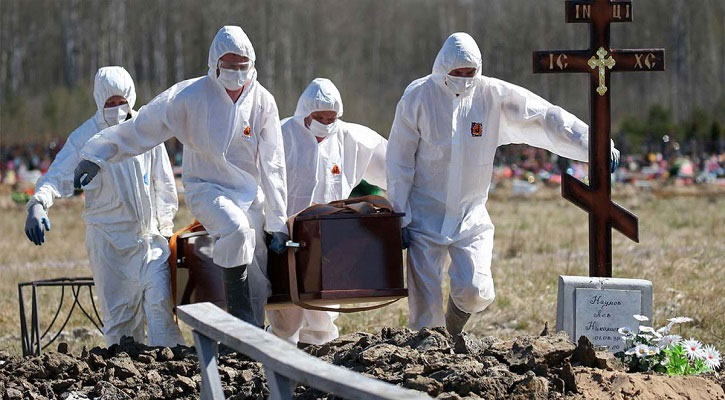 বিশ্বে আরো ৪ হাজার মৃত্যু, শনাক্ত ৪ লাখের নিচে