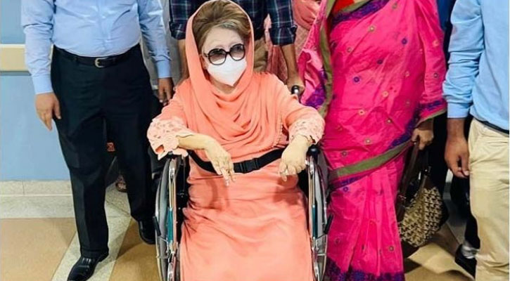 বিকেলে হাসপাতালে নেয়া হবে খালেদা জিয়াকে