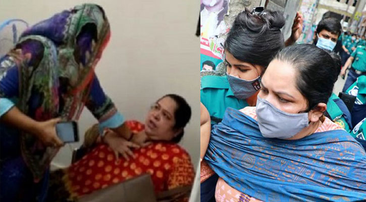 সাংবাদিক রোজিনার গলা চেপে ধরা নারীর পরিচয় মিলেছে