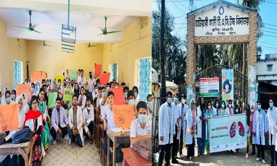 ‘আইএফএমএসএ বাংলাদেশ’র ধূমপান বিরোধী ক্যাম্পেইন