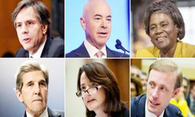 আনুষ্ঠানিকভাবে সম্ভাব্য বাইডেন মন্ত্রিসভার ৬ সদস্যের নাম ঘোষণা