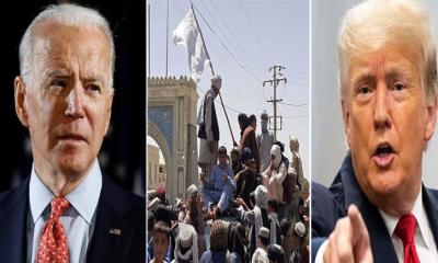 তালেবান ইস্যুতে বাইডেনের পদত্যাগ চাইলেন ট্রাম্প