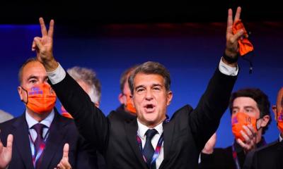 বার্সেলোনার হাল ধরলেন লাপোর্তা