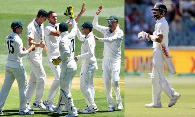 ৩৬ রানেই অলআউট ভারত