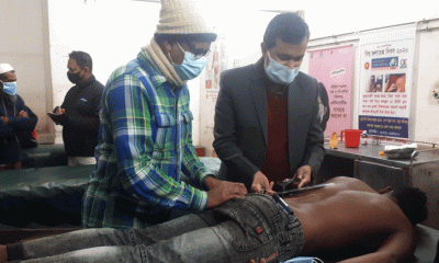 পূর্ব শত্রুতার জের ধরে কলেজ ছাত্রকে হাতুড়ি পেটা  