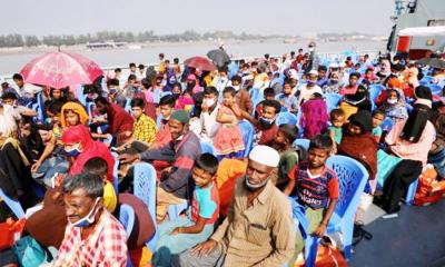 ভাসানচরের পথে আরো ২০১৪ রোহিঙ্গা