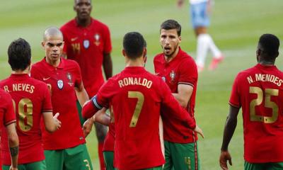 ব্রুনো-রোনালদোর গোলে প্রস্তুতি সারলো পর্তুগাল