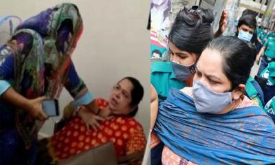 সাংবাদিক রোজিনার গলা চেপে ধরা নারীর পরিচয় মিলেছে