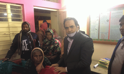 যশোরে শাহ্জালাল ইসলামী ব্যাংকের শীতবস্ত্র বিতরণ