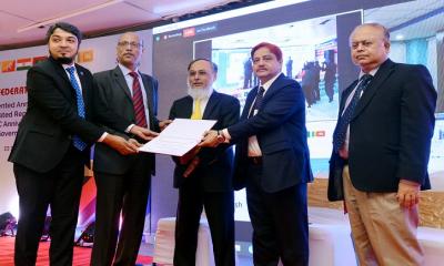 “সাফা” পুরস্কার পেল শাহ্জালাল ইসলামী ব্যাংক