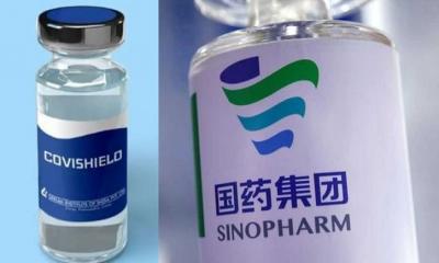 দে‌শে এলো সিনোফার্মের আরও ৫৫ লাখ ডোজ টিকা