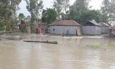 তিস্তার পানি ১২ ঘণ্টায় বিপৎসীমার ৩৫ সেন্টিমিটার উপরে  
