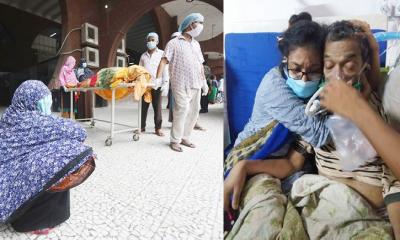 দানবীয় রূপে করোনা