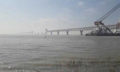 পদ্মাসেতুতে বসলো ৩৭তম স্প্যান