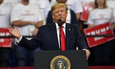 জাতির উদ্দেশ্যে রাতে ভাষণ দেবেন ট্রাম্প