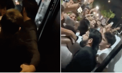 পুলিশের সহায়তায় রক্ষা পেলেন মেসি! (ভিডিও)