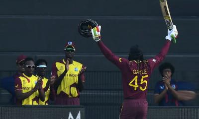 ক্যারিয়ারের শেষ আন্তর্জাতিক ম্যাচ খেলে ফেললেন গেইল