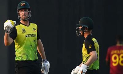 ক্যারিবিয়দের উড়িয়ে সেমির অপেক্ষায় অস্ট্রেলিয়া 