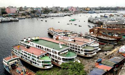 ১৪ জুলাই পর্যন্ত অভ্যন্তরীন নৌযান বন্ধ রাখার নির্দেশ