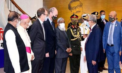 জার্মানির উদ্দেশ্যে রাষ্ট্রপতির ঢাকা ত্যাগ