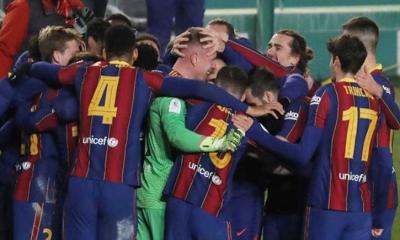 রুদ্ধশ্বাস ট্রাইব্রেকারে সুপার কাপের ফাইনালে বার্সা