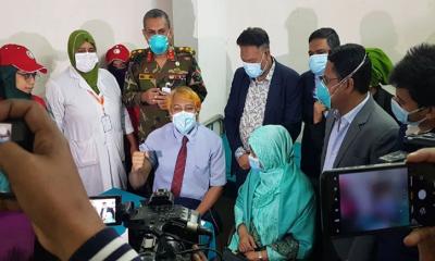 রাজধানীর ৫টি হাসপাতালে করোনার টিকাদান শুরু