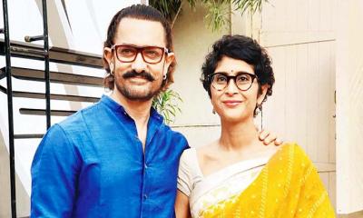 আমির-কিরণের সাংবাদিক সম্মেলন